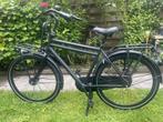 Gazelle transportfiets in mat zwart, Fietsen en Brommers, Fietsen | Jongens, Versnellingen, Zo goed als nieuw, Gazelle Puur NL