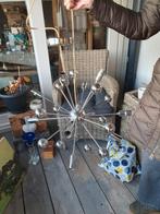 Retro Sputnik Kroonluchter, Huis en Inrichting, Lampen | Hanglampen, Gebruikt, Ophalen of Verzenden, Glas, 75 cm of meer