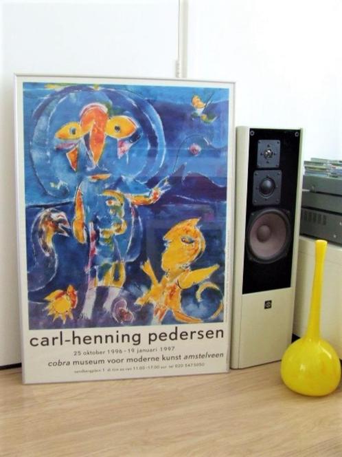 Carl Henning Pedersen poster Himlens Figurer 1973., Antiek en Kunst, Kunst | Tekeningen en Foto's, Ophalen