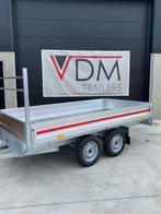 Plateauwagen tot 750kg - enkelas en dubbelas - AKTIE PRIJS !, Auto diversen, Aanhangers en Bagagewagens, Ophalen of Verzenden