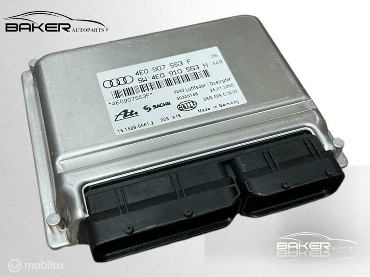 Luchtveringmodule Audi A8 D3 ('02-'10) 4E0907553F, Auto-onderdelen, Ophanging en Onderstel, Audi, Gebruikt, Ophalen of Verzenden