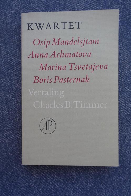 Kwartet: Osip Mandelsjtam e.a. (Rusland poëzie diversen), Boeken, Literatuur, Zo goed als nieuw, Europa overig, Ophalen of Verzenden