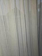 Mooie gebroken witte vitrage gordijnen - 2 stuks, 200 cm of meer, Crème, Ophalen of Verzenden, Zo goed als nieuw