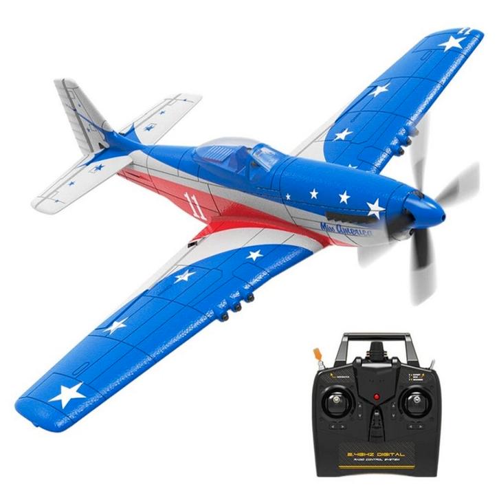 Nieuwe Volantex Mini Mustang P51D Miss America incl 3Lipo.s, Hobby en Vrije tijd, Modelbouw | Radiografisch | Vliegtuigen, Ophalen of Verzenden