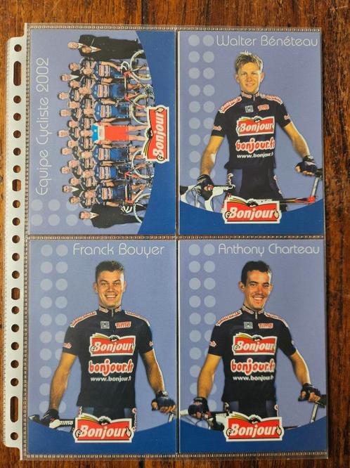 Wielrennen verzamelen Teamkaarten  Bonjour, Verzamelen, Sportartikelen en Voetbal, Nieuw, Poster, Plaatje of Sticker, Buitenlandse clubs