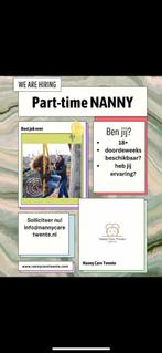 GEZOCHT: Nanny Enschede, Diensten en Vakmensen, Sociale zorg, Komt aan huis