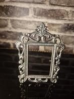 Antieke zilveren barok fotolijst, Antiek en Kunst, Ophalen of Verzenden, Rechthoekig, Minder dan 50 cm