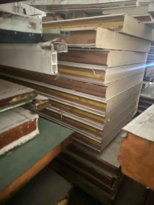 Koel/vriescel panelen voor zelfbouw 12CM dik 16m2 :3.5 x 4.6, Doe-het-zelf en Verbouw, Platen en Panelen, Gebruikt, Overige materialen