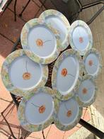 Melamine servies bord borden camping retro vintage caravan, Huis en Inrichting, Keuken | Servies, Overige materialen, Gebruikt