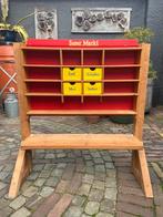Vintage Houten speelgoed Super Markt winkel kraam, Ophalen