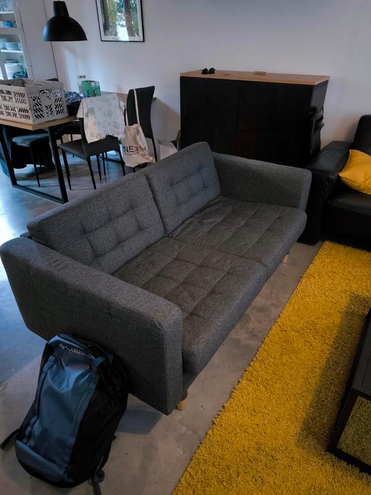 Landskrona 2-zits bank, zeer goede staat, Huis en Inrichting, Banken | Bankstellen, Zo goed als nieuw, Rechte bank, Tweepersoons