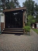 Stacaravan met nieuwe uitbouw