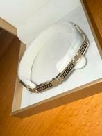 Zilveren armband met Grieks motief, Ophalen of Verzenden, Nieuw, Zilver