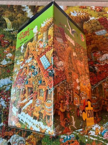 Heye puzzel Ryba funny farm 1500 stukjes compleet beschikbaar voor biedingen