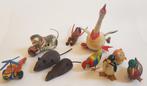 10 Blikken figuren dieren Schuco, Köhler etc Germany, Japan, Antiek en Kunst, Antiek | Speelgoed, Ophalen of Verzenden