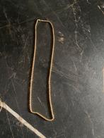 18K gouden ketting gedraaid, Sieraden, Tassen en Uiterlijk, Kettingen, Ophalen, Zo goed als nieuw, Goud