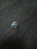 Zilveren Pandora hartje bedel, Pandora, Ophalen of Verzenden, Zo goed als nieuw, 1 bedel