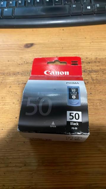 Canon 50 zwart cartridge beschikbaar voor biedingen