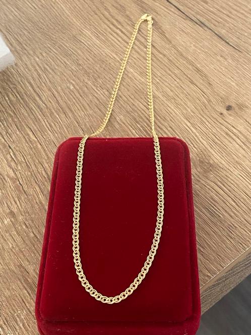 14 karaat (585) gouden ketting, Sieraden, Tassen en Uiterlijk, Kettingen, Nieuw, Goud, Goud, Ophalen of Verzenden
