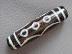 D27 Dzi - Great special Tibetan old Agate 13 eyed dzi, Ophalen of Verzenden
