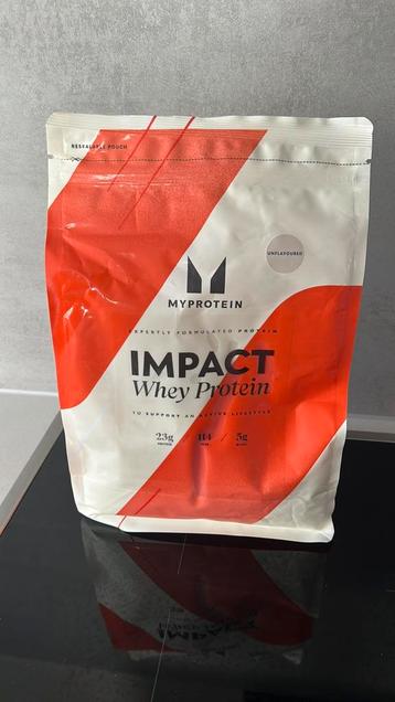 Impact whey protein unflavoured 1 kg beschikbaar voor biedingen