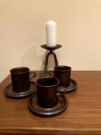 Vintage Set kop en schotels Arabia Ruska, Keramiek, Ophalen of Verzenden, Zo goed als nieuw, Overige stijlen