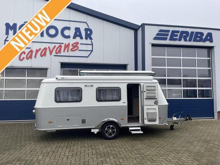 Eriba Touring 620 Urban, Caravans en Kamperen, Caravans, tot en met 2, 1250 - 1500 kg, Standaardzit, Eriba, Overige typen, 5 tot 6 meter