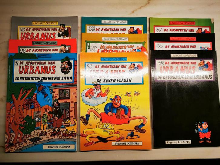 Urbanus Stripboeken - Loempia Uitgeverij - Diverse Titels, Boeken, Stripboeken, Ophalen of Verzenden