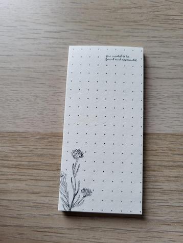Journaling Ephemera Small Notepad #06 beschikbaar voor biedingen