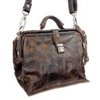 MARAblu leren dokterstas BRENDA, 25 x 18 x 16 cm, Overige merken, Bruin, Nieuw, Ophalen of Verzenden