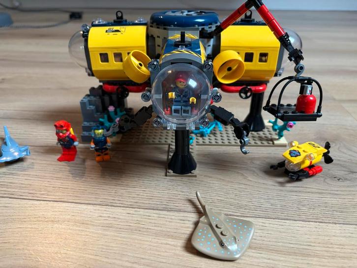 Lego City Diepzee Onderzoeksschip 60266 - Complete Set, Kinderen en Baby's, Speelgoed | Duplo en Lego, Zo goed als nieuw, Lego