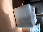 Poef, voetenbankje, bijzet tafeltje, alcantara, suède achtig, Ophalen, Nieuw