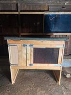 Konijnenhok handgemaakt te koop!!!!, Ophalen, Nieuw, 90 cm of meer, Hok