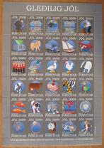 Faeröer Eilanden, velletje Kerstzegels 2009, Verzenden, Denemarken, Postfris