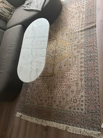 Marmeren Salontafel Ovaal - Echt Marmer beschikbaar voor biedingen