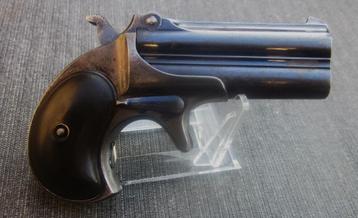 antiek pistool Remington dubbel derringer VRIJGESTELD beschikbaar voor biedingen