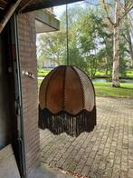 vintage leren hanglamp, Ophalen, Zo goed als nieuw, Minder dan 50 cm