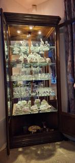 Vitrinekast, Huis en Inrichting, Kasten | Vitrinekasten, Ophalen, 50 tot 100 cm, Zo goed als nieuw, 150 tot 200 cm