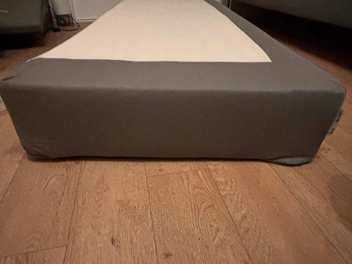 Gratis: boxspring onderstel, Huis en Inrichting, Slaapkamer | Boxsprings, Gebruikt, 80 cm, 200 cm, Eenpersoons, Grijs, Ophalen