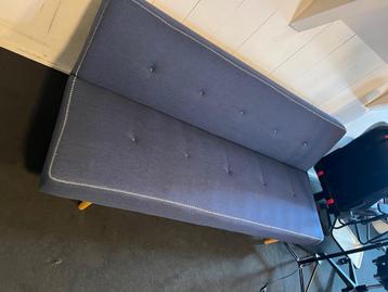 slaapbank blauw beschikbaar voor biedingen