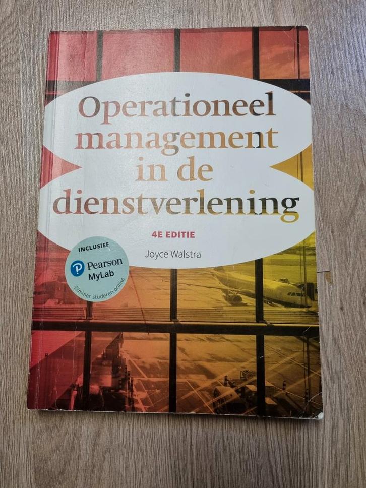Operationeel management in de dienstverlening, Boeken, Schoolboeken, Zo goed als nieuw, Nederlands, Overige niveaus, Ophalen of Verzenden