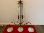 Tafel hanglamp, Huis en Inrichting, Lampen | Hanglampen, Ophalen, Gebruikt, Klassiek, Glas