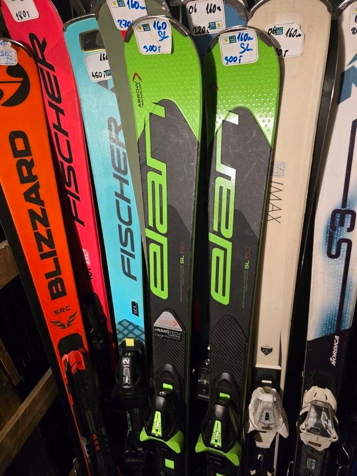 160cm ELAN SL FUSION GEVORDERDEN, Sport en Fitness, Skiën en Langlaufen, Zo goed als nieuw, Ski's, Skiën, Overige merken, Carve