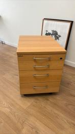 Ladeblok voor onder bureau, Huis en Inrichting, Kasten | Ladekasten, Ophalen, Zo goed als nieuw, Minder dan 50 cm, Minder dan 100 cm