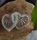 Vintage Juwelendoosje opbergdoosje hartjes vorm, Ophalen of Verzenden, Zo goed als nieuw