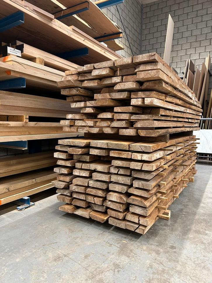 TEAK 50mm KD gedroogd, Doe-het-zelf en Verbouw, Hout en Planken, Zo goed als nieuw, Plank, Overige houtsoorten, Minder dan 200 cm