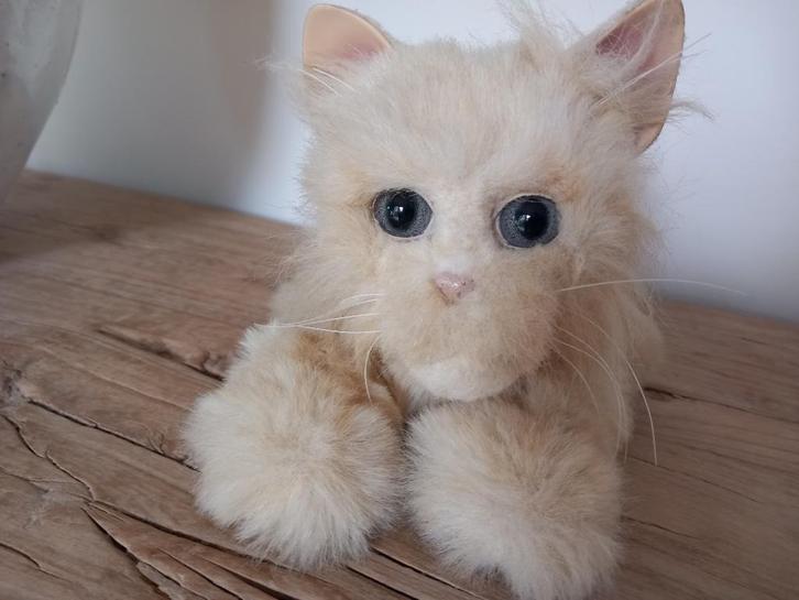 Tiger Furreal Friends poes kitten ,verzamel item 2002, Kinderen en Baby's, Speelgoed | Knuffels en Pluche, Gebruikt, Poes, Ophalen of Verzenden