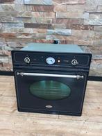 Luxe Nostalgische Boretti inbouwoven antraciet 60 cm, Witgoed en Apparatuur, Ovens, Hete lucht, 60 cm of meer, Ophalen of Verzenden