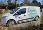 Ford Transit Connect 1.6 TDCI L2 Airco Trekhaak 3 Zit BTW, Stof, Gebruikt, Zwart, Origineel Nederlands