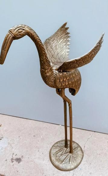 Bronzen Flamingo Beeld - 59cm beschikbaar voor biedingen